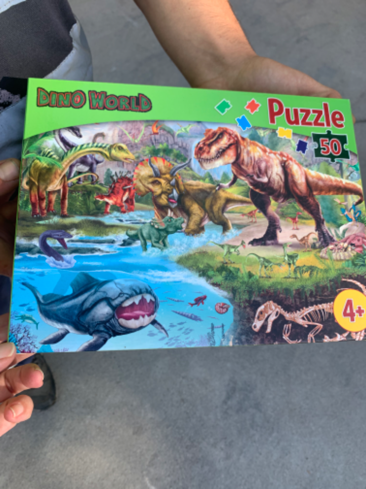 Puzzle dinosaurios